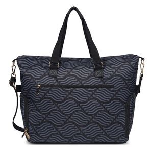 Work bag that holds breast pump